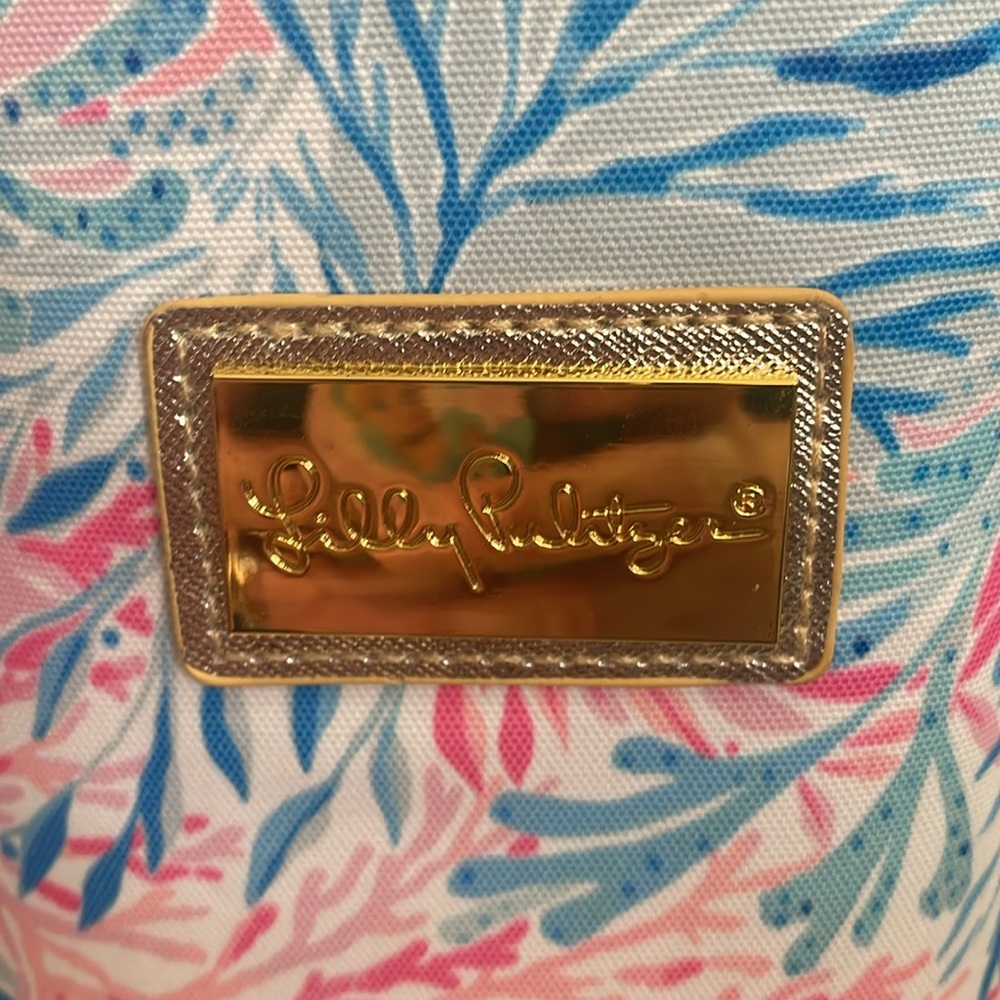Lilly Pulitzer beach pool cooler insulated bucket bag Coral‎ sea theme print. - Picture 2 of 5
